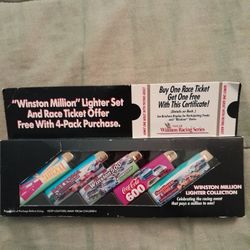 VINTAGE WINSTON MILLION LIGHTER COLLECTION 