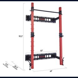 *Free Delivery* Ethos wall squat rack workout equipment 