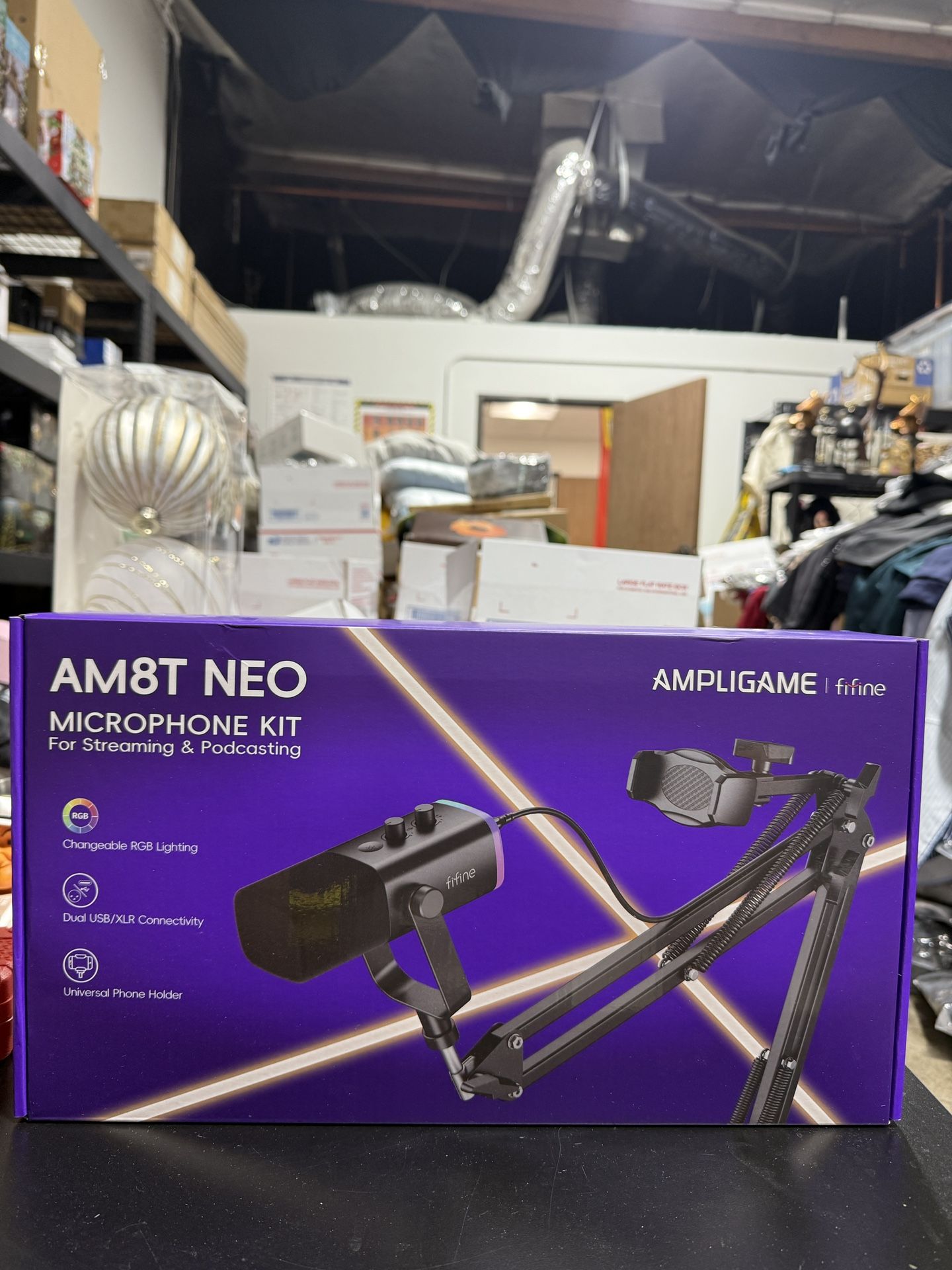 FIFINE XLR/USB Gaming Microphone Set