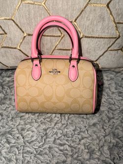 Pink trim coach