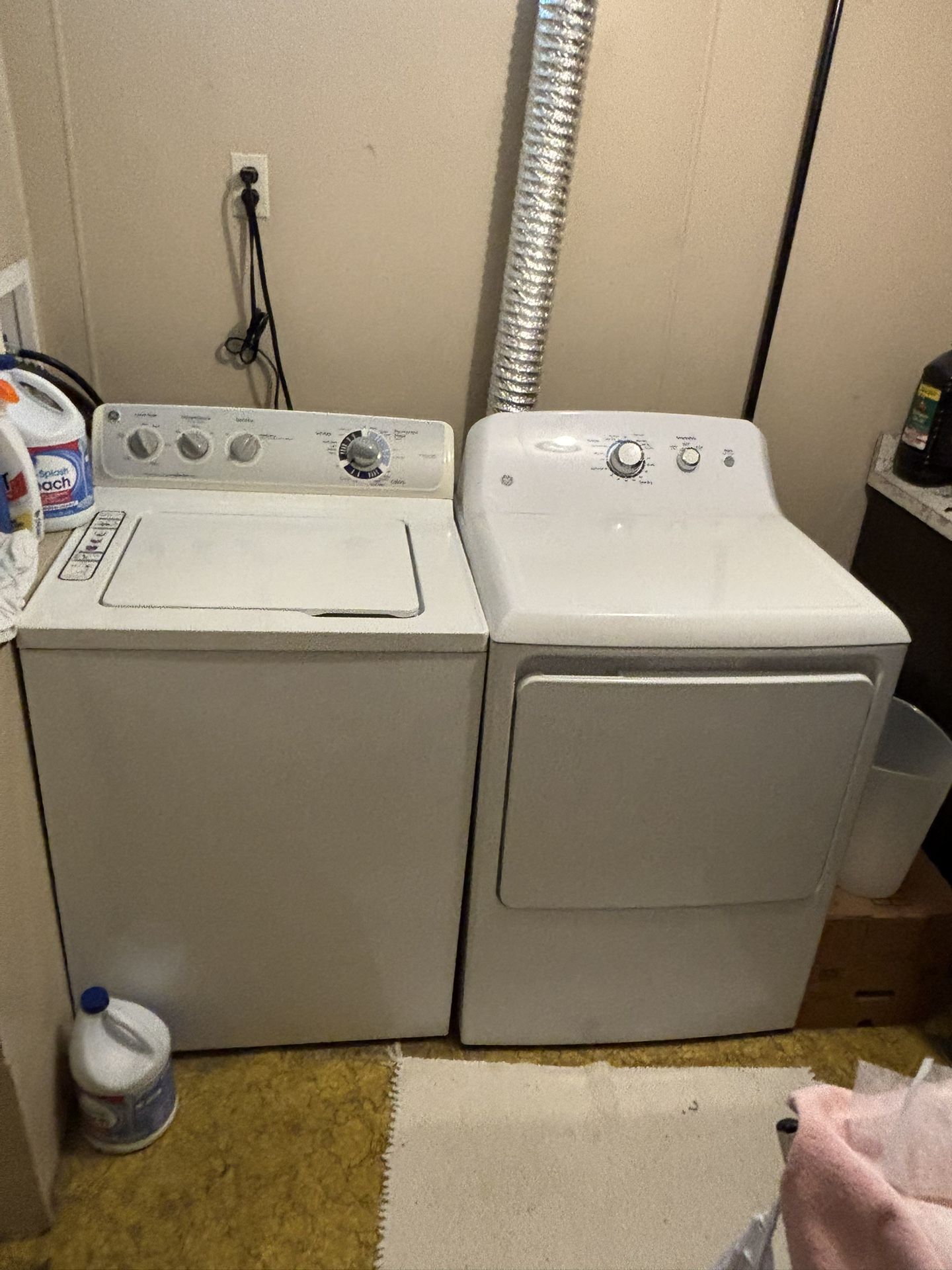 G E Washer And Dryer Set For Sale