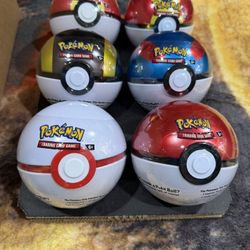Pokeball Tins 