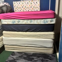 🩷🩷  twin mattresses and/or box springs. (Not new)   Different prices!!! $135 to $360 - I stock up on these from purchasing them in Seattle and Tri C