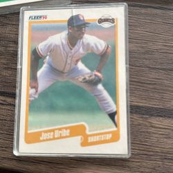 Have This Lot Of Jose Uribe All Error Cards Wrong Birthday Hot Item