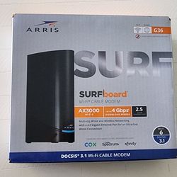 WiFi Cable Modem 2 In 1 Arris G36