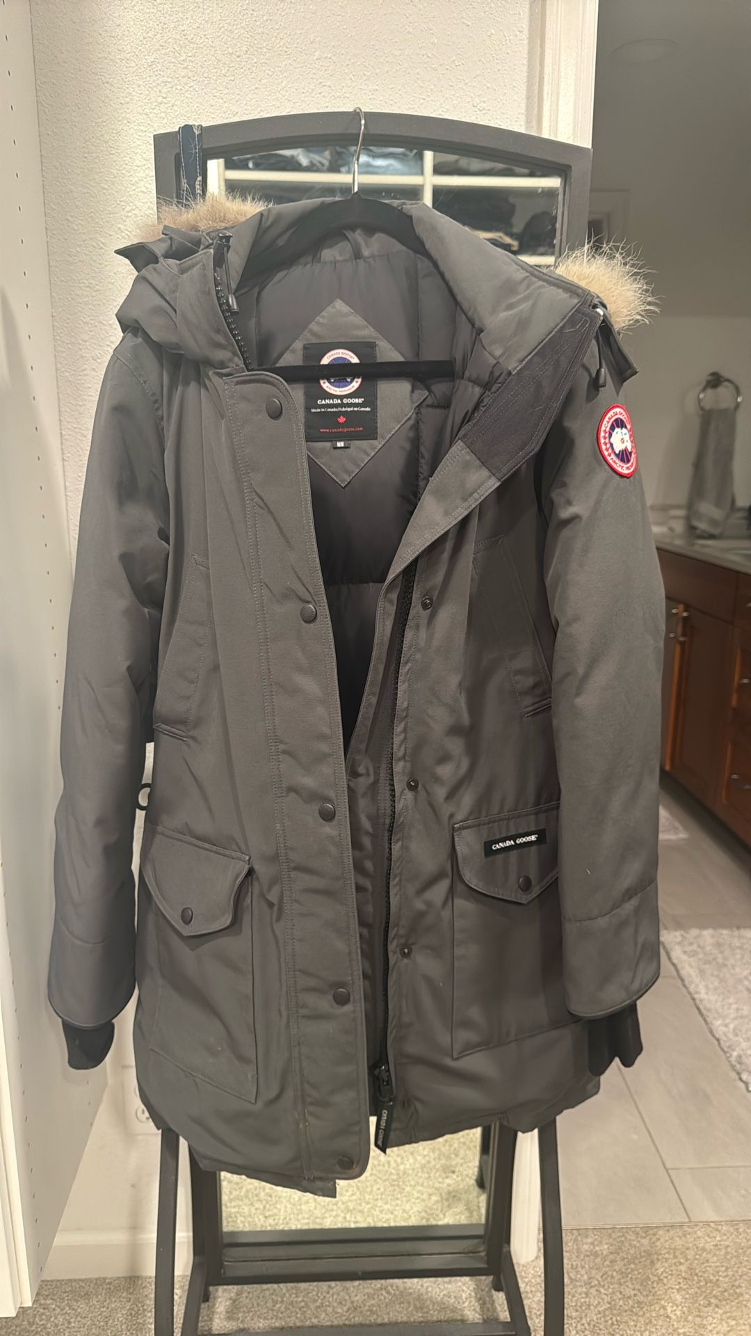 Canada Goose Trillium Parka Graphite- Women’s M 