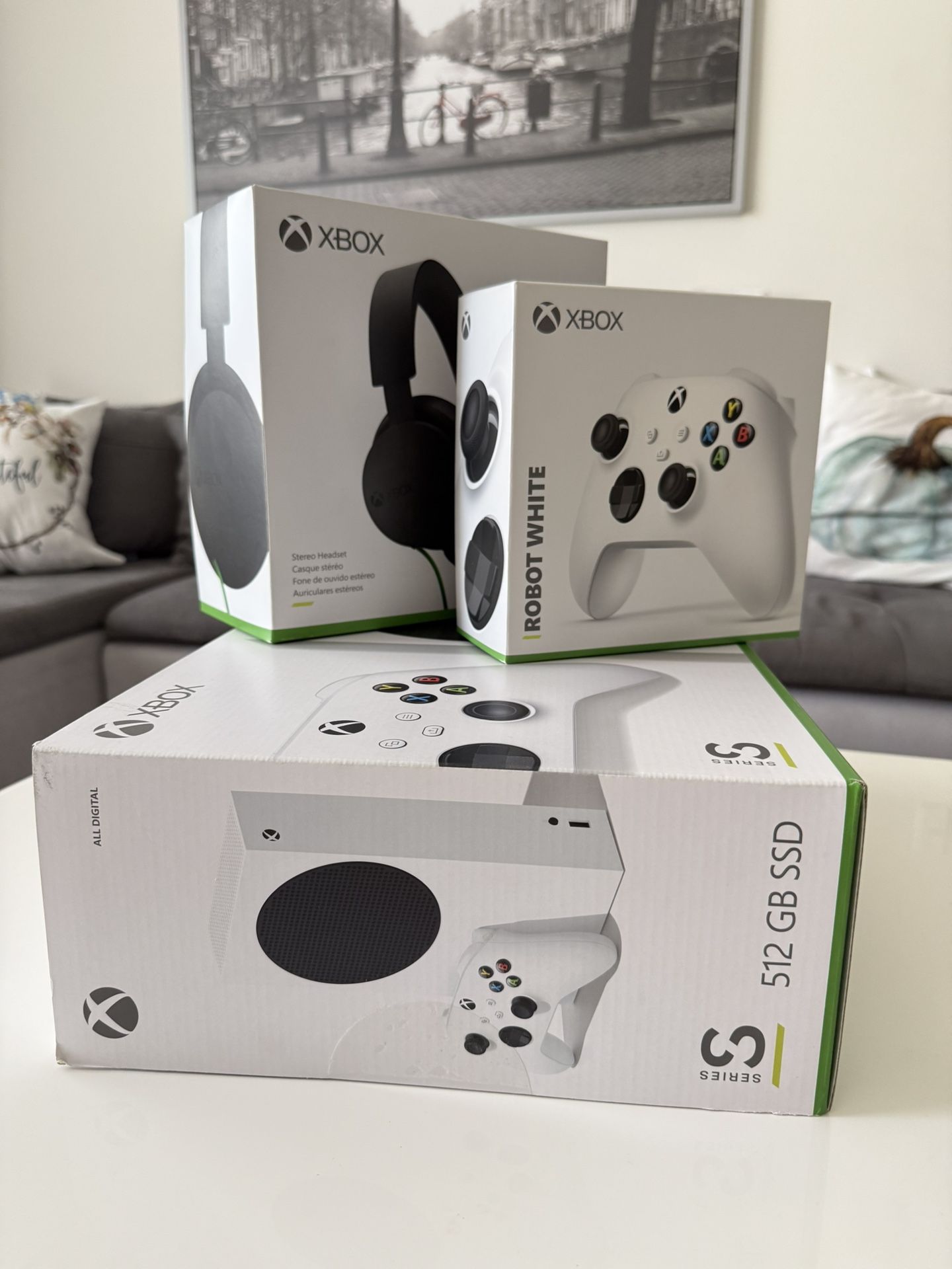 Xbox Series S + Additional Controller And Xbox Headset