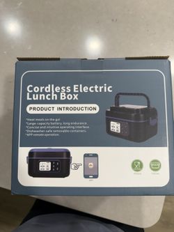 Cordless Electric Lunch Box 1500ml – Brand New in Box