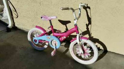 Pink Girls Bike