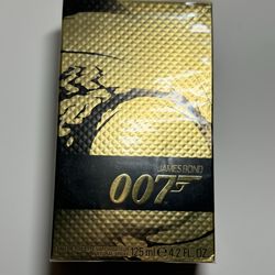 James Bond 007 Limited Edition Gold Men's Cologne Bottle 4.2oz