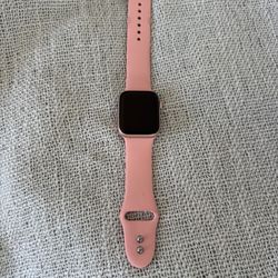Rose Colored Series 4 Apple Watch 40 MM, with Unique Case, Excellent  Condition 