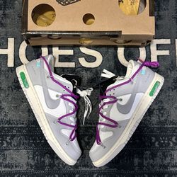 nike dunk off white lot 30 of 50