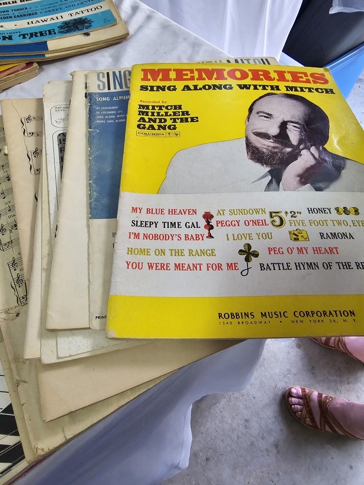 Antique Sheet Music