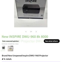 New INSPIRE DWU-960 8k 8000