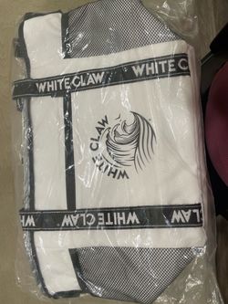 White Claw Hard Seltzer White Insulated Cooler