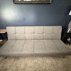 Gray Futon Bed/Couch