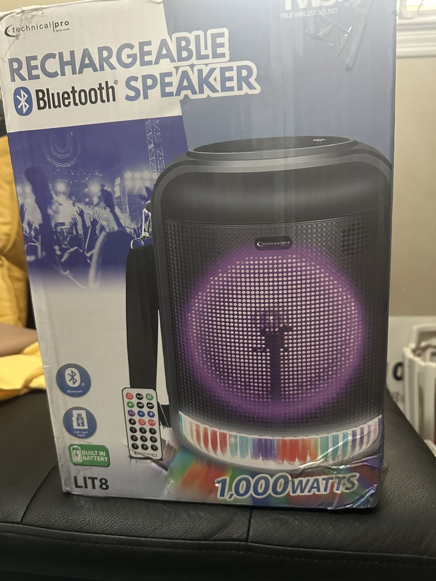 Bluetooth Speaker With Remote
