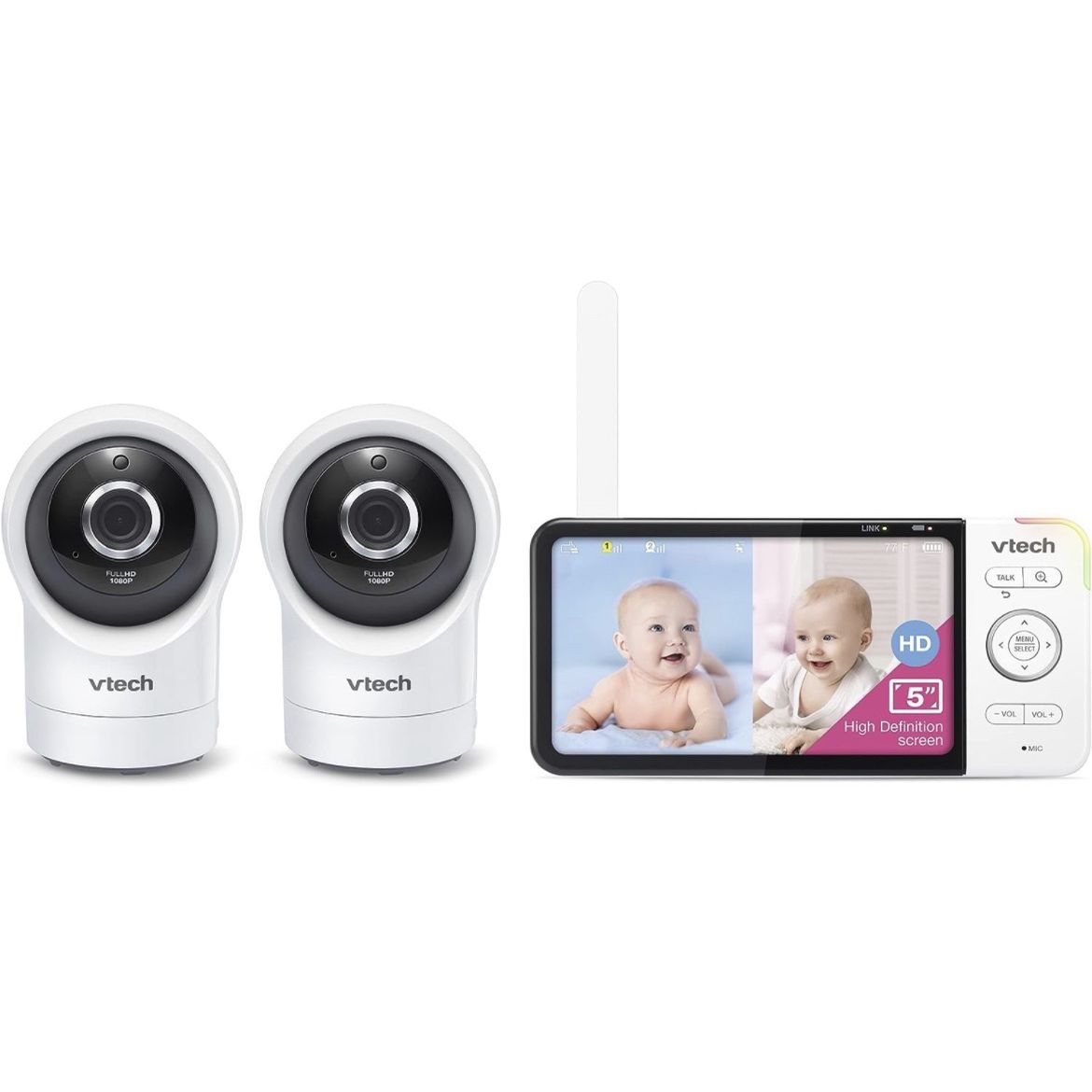 VTech RM5764-2HD 1080p Smart WiFi Remote Access 2 Camera BabyMonitor for  Sale in Las Vegas, NV - OfferUp
