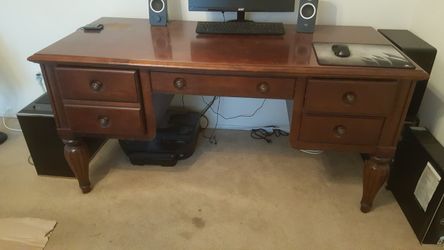 Desk, lamps, twin bed, night stands , take it all moving