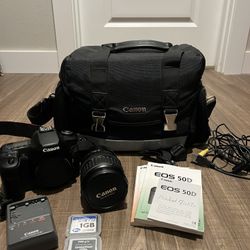 Canon EOS 50D DSLR & Accessories
