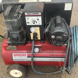 Sanborn Air Compressor 