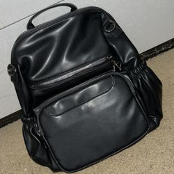 Leather Mini Women’s Backpack 