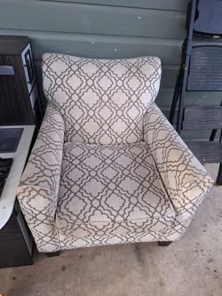 Accent upholstery Chair AS IS