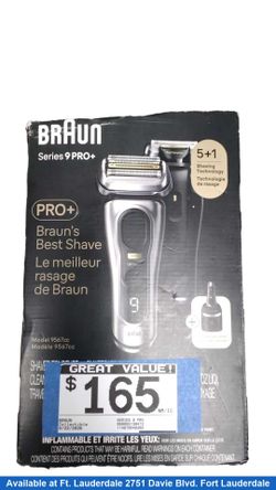 Braun Series 9 Pro Silver Other Collectible