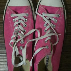 Womens Pink Converse 