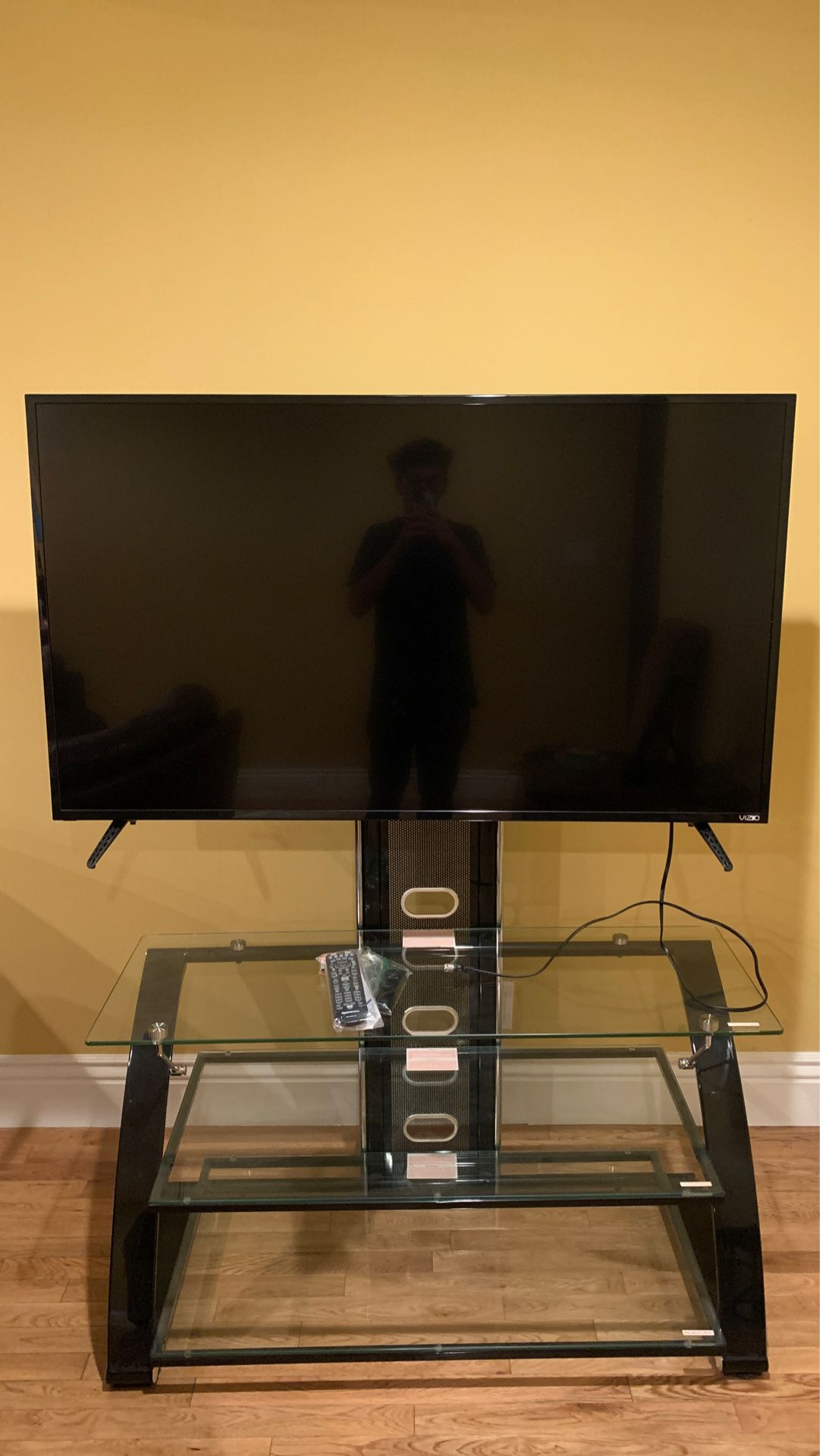 Vizio 55 inch (TV mount w/ shelves)