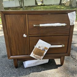 Marina Del Rey Nightstand with Power