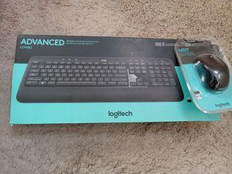 Logitech Advanced Wireless Keyboard & Mouse Combo (Boxed Set)1