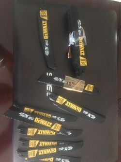 Sawzaw blades lenox,dewalt.