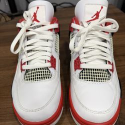 Jordan 4 FIRE RED 