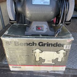 NEW 6” Bench Grinder in Box w/grinding Stones 