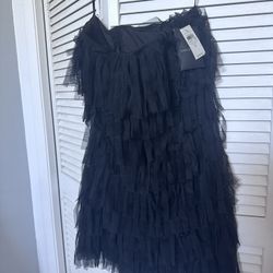 Ann Taylor Black Dress Size 8 New With Tags