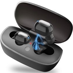 Earphones Binaural Call/Deep Bass Stereo Sound/Built-in Microphone, Waterproof 