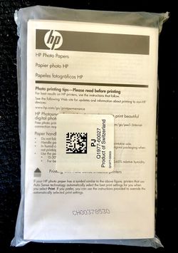 HP Original 4x6” Photo Paper