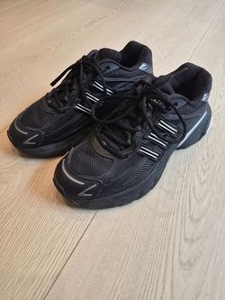 Black Chunky Sneakers