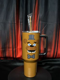 Five Nights at Freddys Freddy 40 oz. Stainless Steel Tumbler