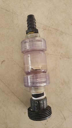 Aquarium check valve