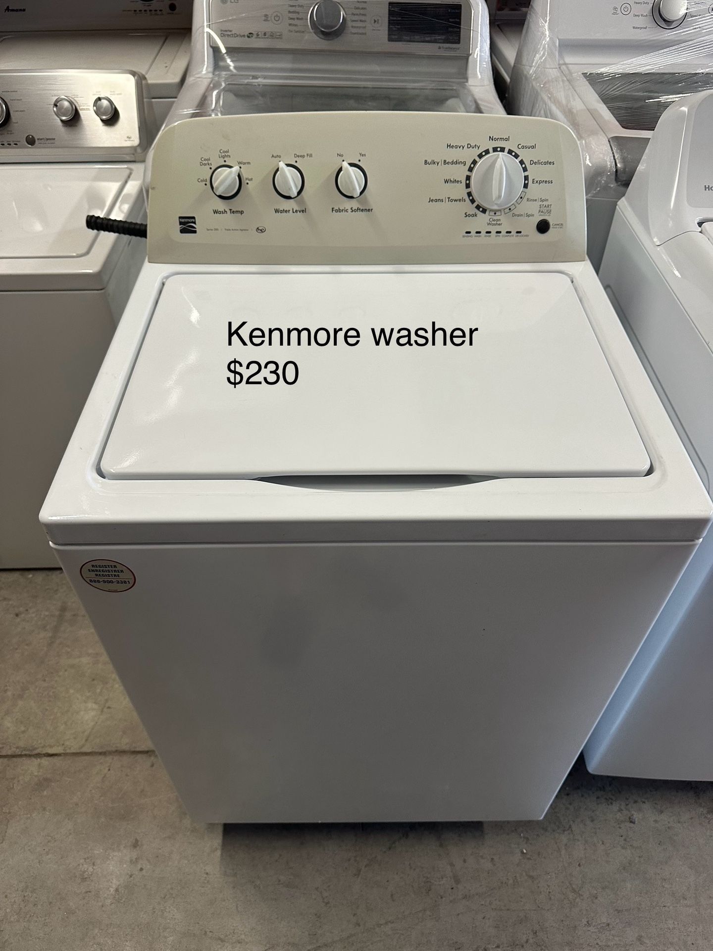 Kenmore Washer