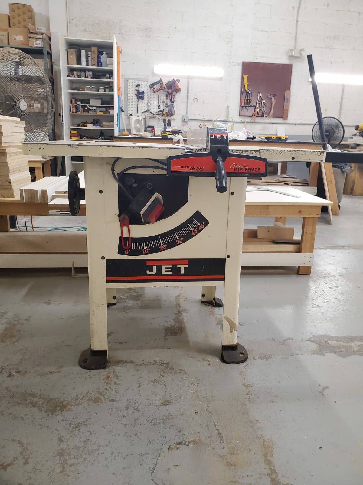 Table Saw Jet JWSS_10LFR Micro glide precision rip fence for Sale in