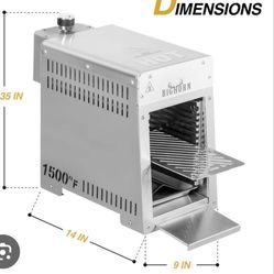 New in Box Grill Oven The Gas 