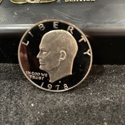 1978 S Gem Proof Eisenhower Dollar With A Deep Cameo 191