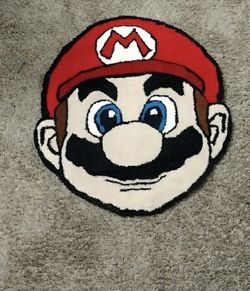 custom mario rug