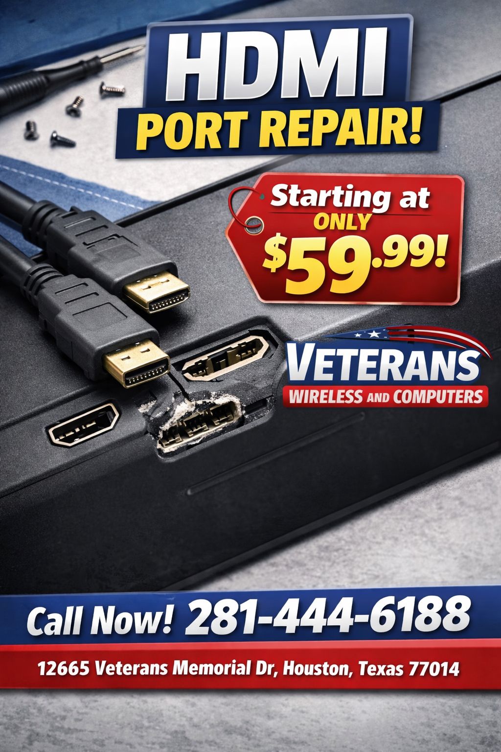 HDMI Repair gaming consoles