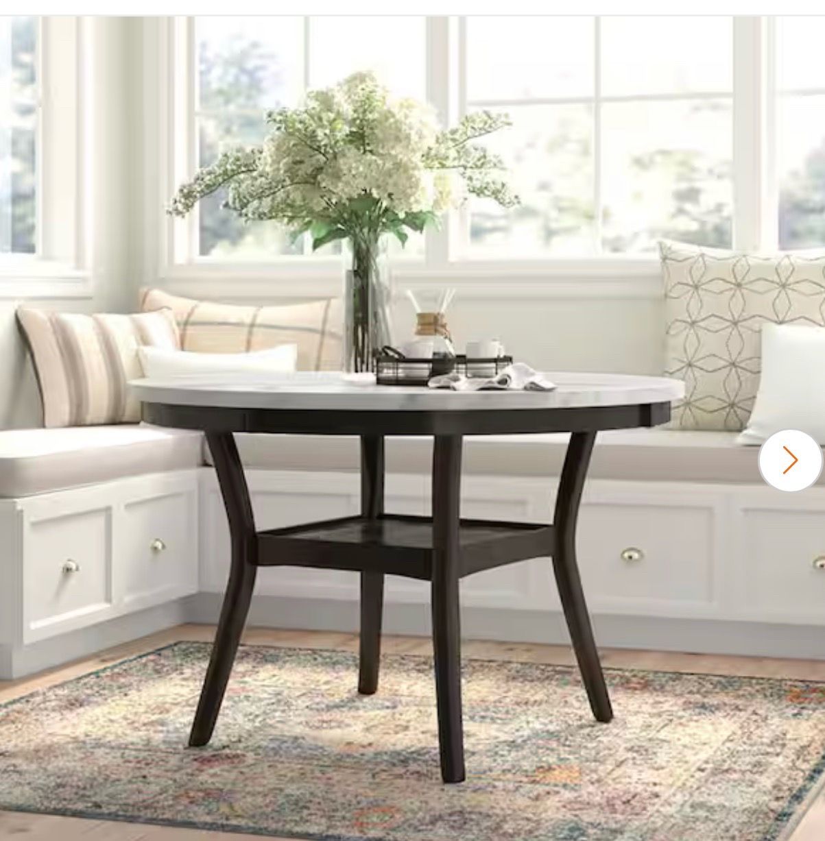 48" Round Celeste Dining Table $250 . Cash only