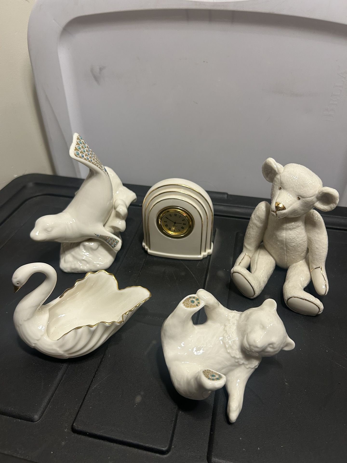 SET OF 5 PRE-OWNED AUTHENTIC LENOX COLLECTION