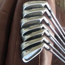 Cleveland Tour Action TA5 RH Irons 3-9 Stiff Steel Shafts 